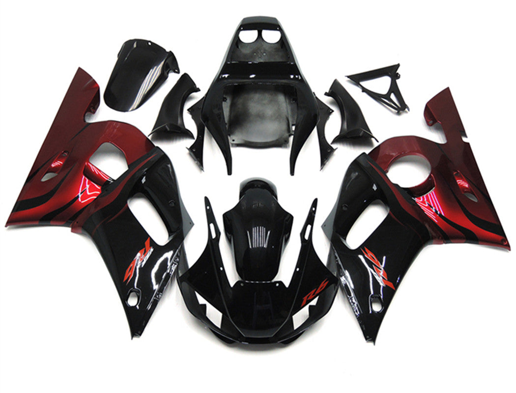 1998-2002 Yamaha YZF 600 R6 Fairing Kit Bodywork Plastic ABS