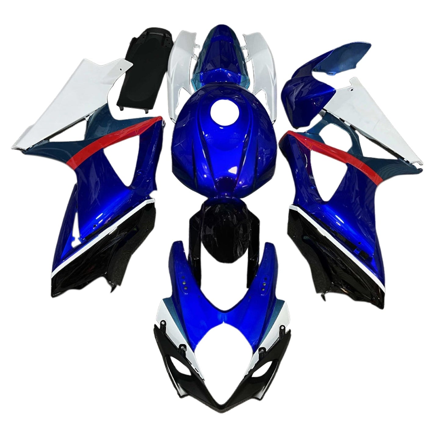 2007-2008 Injection Fairing Kit Bodywork Plastic ABS For Suzuki GSXR1000 K7