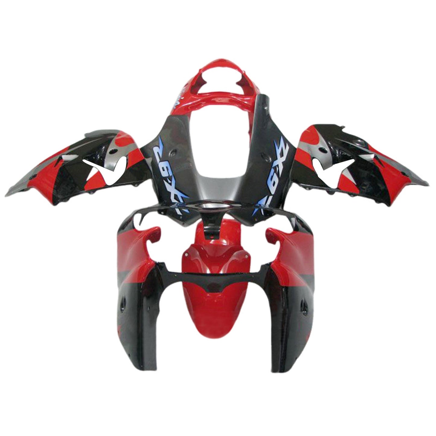 2000-2001 Kawasaki ZX9R Fairing Kit Bodywork Plastic ABS