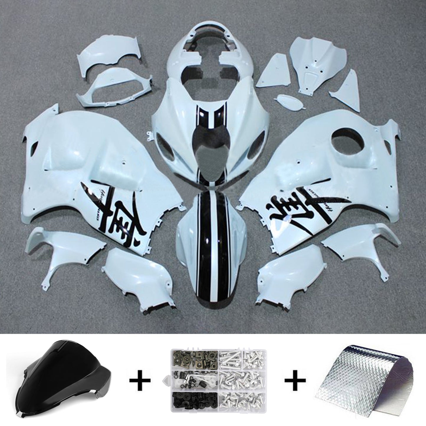 1999-2007 Suzuki Hayabusa GSX1300R Fairing Kit Bodywork Plastic ABS