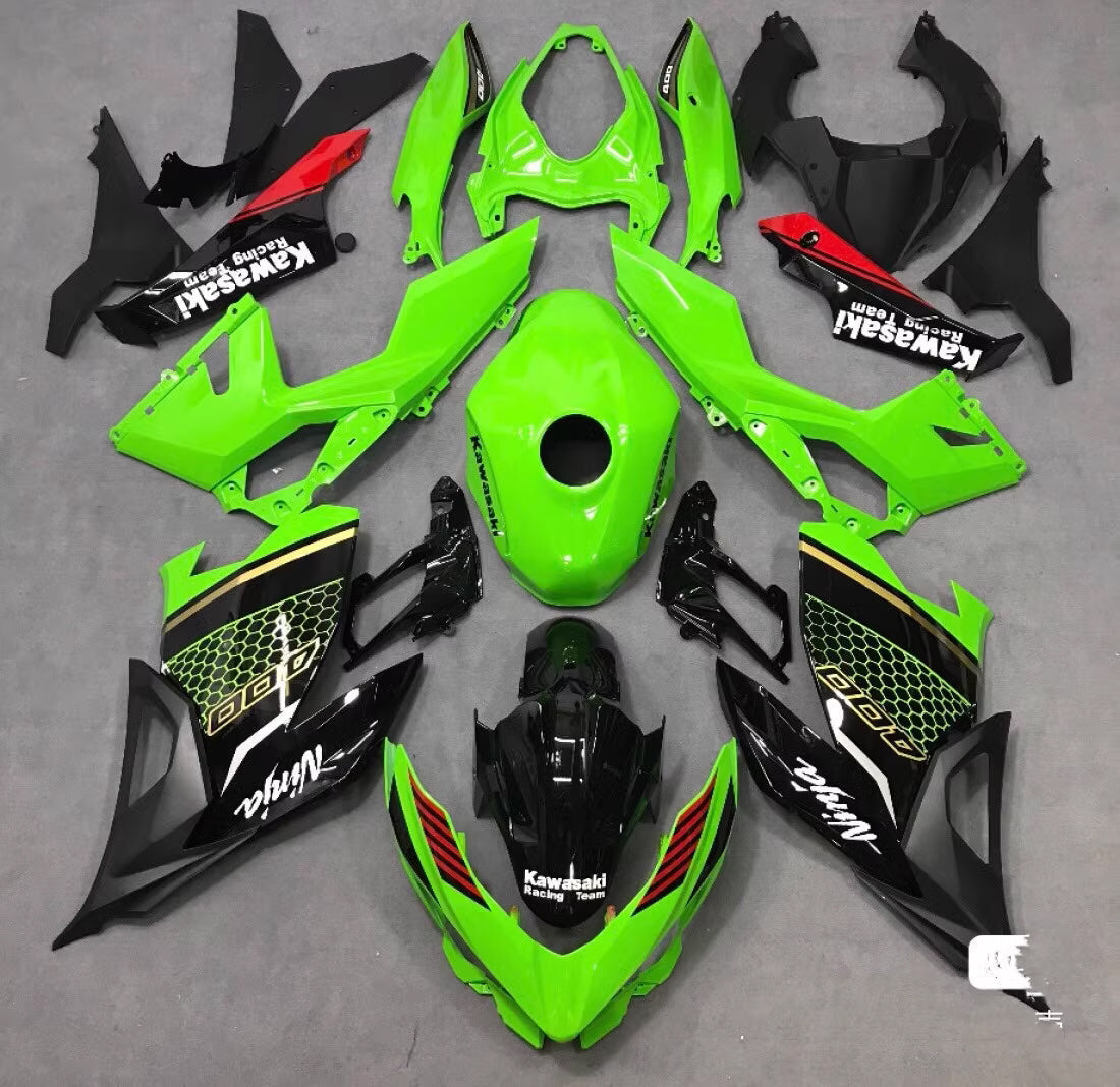 2018-2024  Kawasaki EX400 Ninja400 Fairing Kit Bodywork Plastic ABS