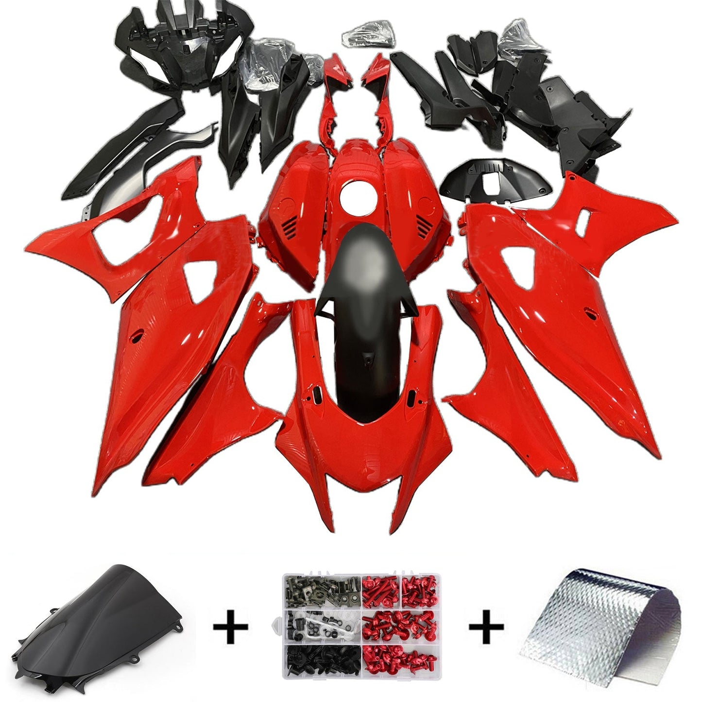 2021-2025 Yamaha YZF-R7 Fairing Kit Bodywork Plastic ABS