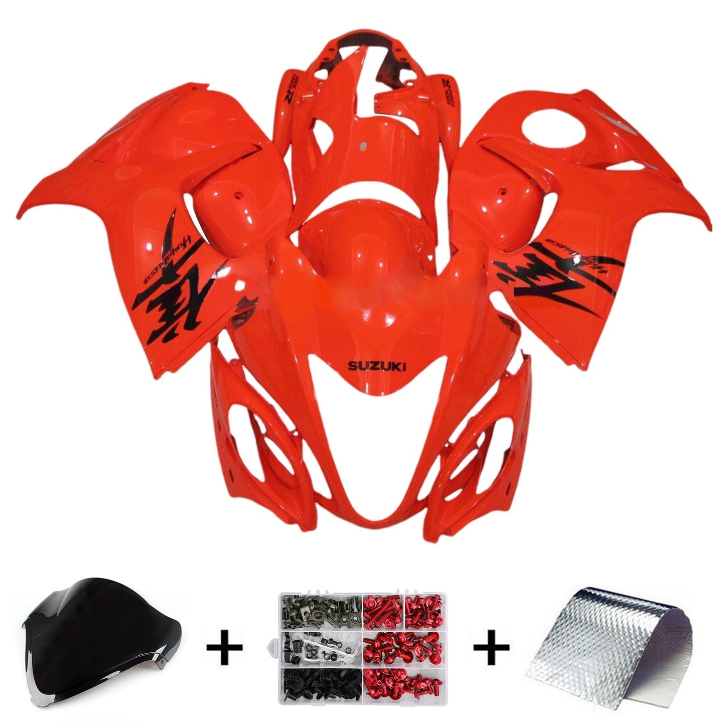 2008-2020 Suzuki Hayabusa GSX1300R Fairing Kit Bodywork Plastic ABS