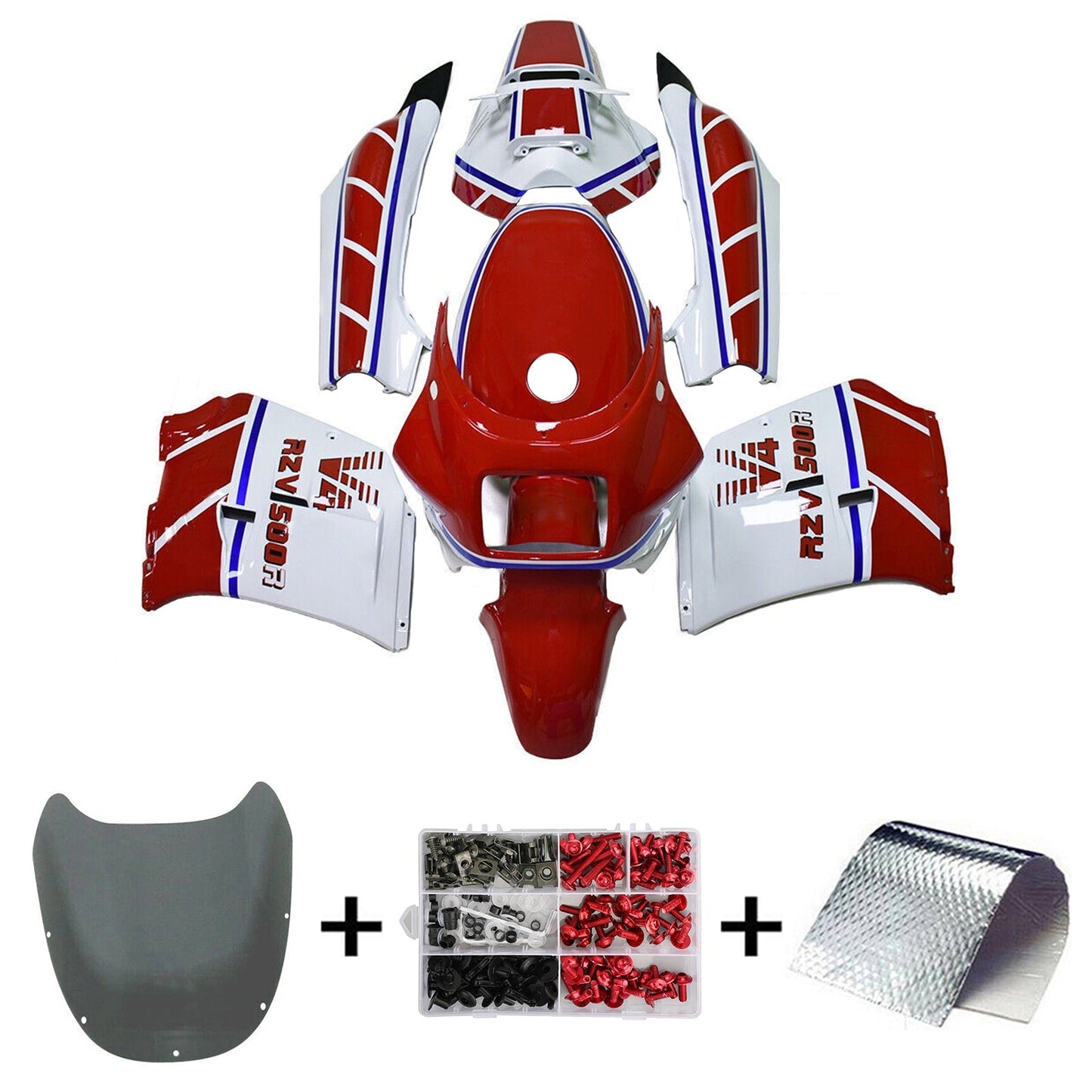 1985-1987 Yamaha RZV500 RD500 Fairing Kit Bodywork