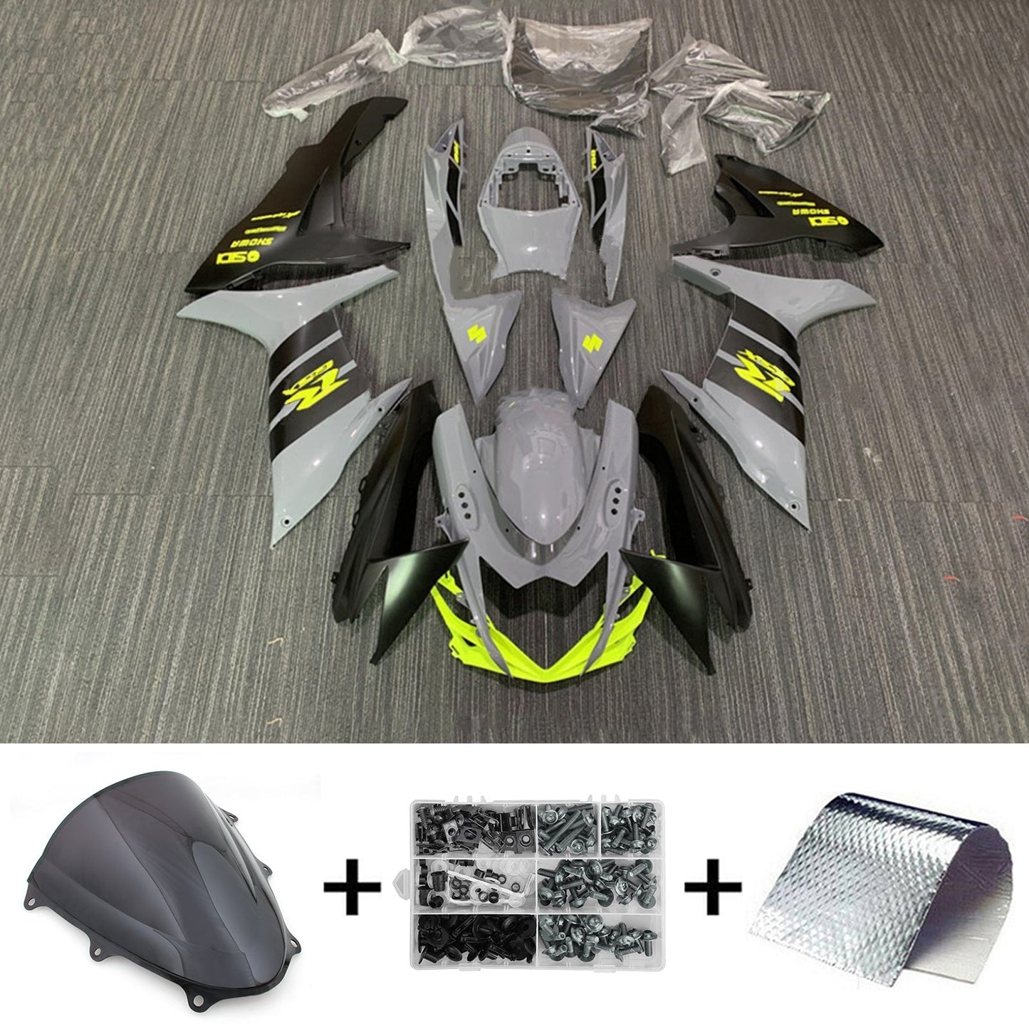 2011-2025 Suzuki GSXR 600/750 K11 Fairing Kit Bodywork Plastic ABS