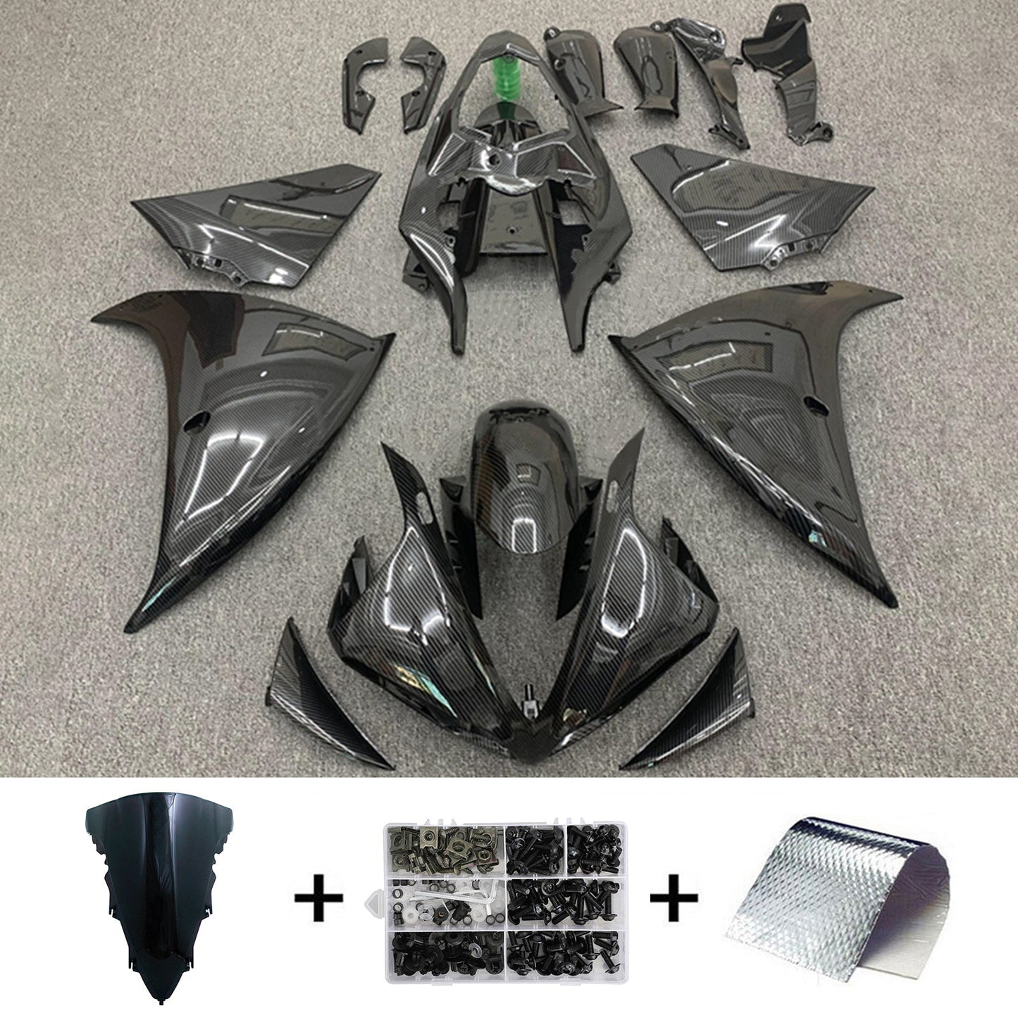 2012-2014 Yamaha YZF-R1 Fairing Kit Bodywork Plastic ABS