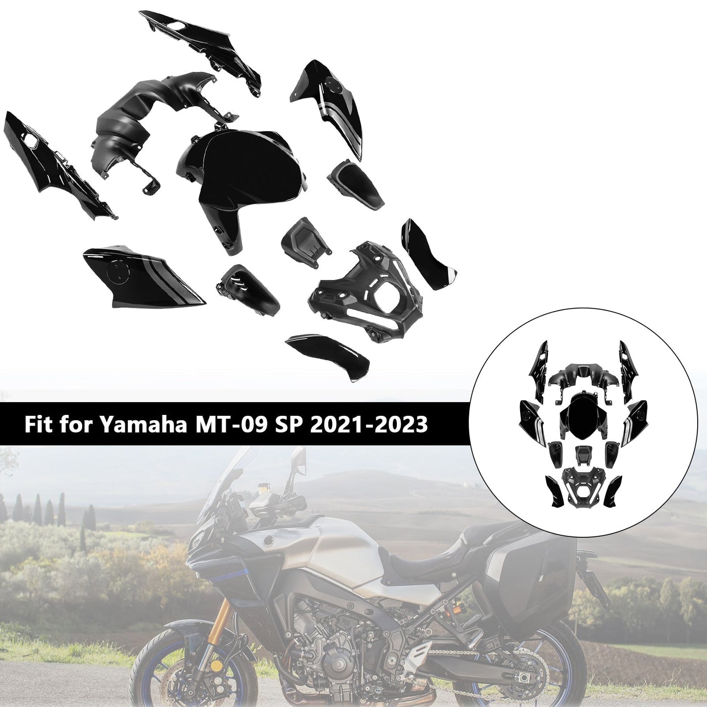 2021-2023 Yamaha MT-09 / MT-09 SP Fairing Kit