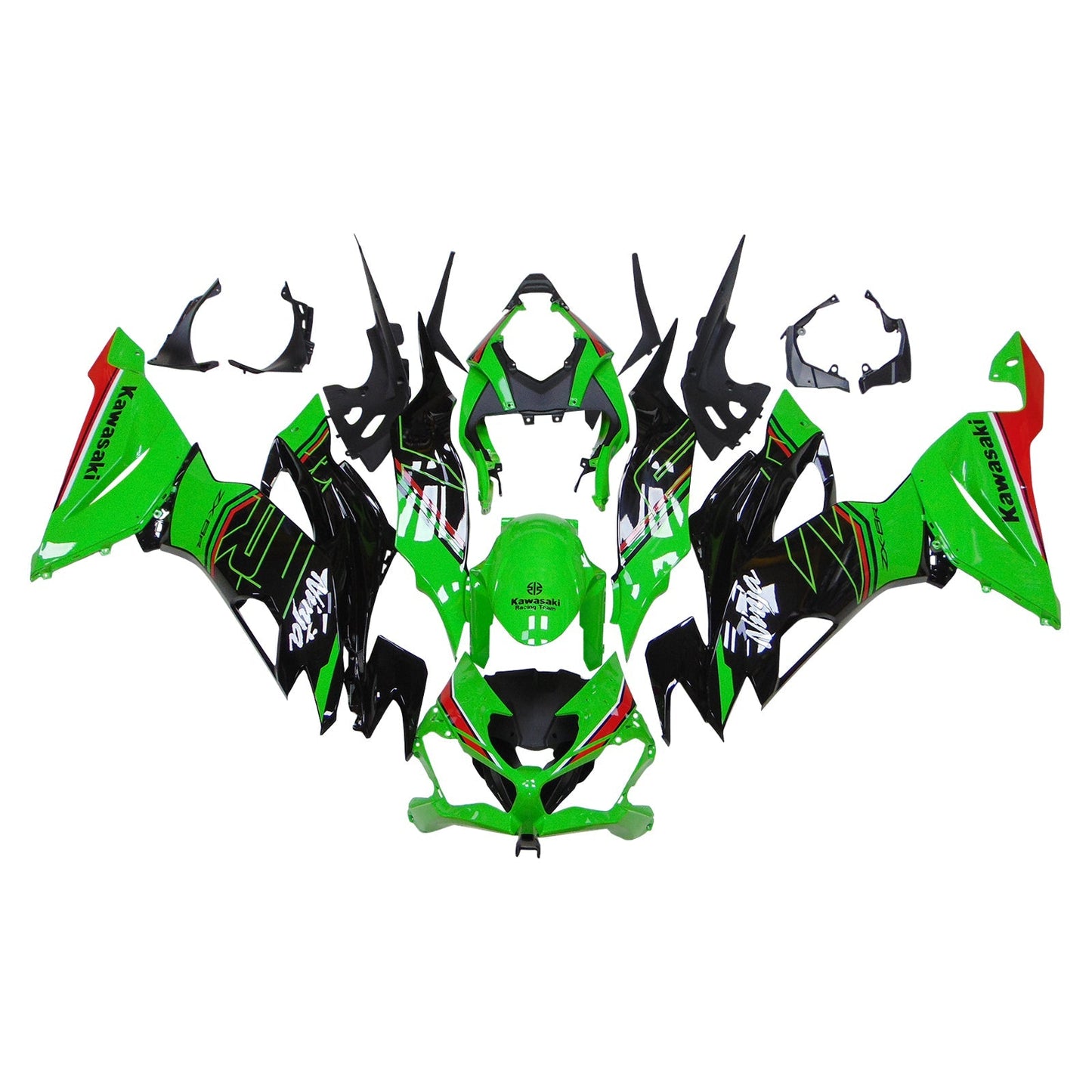 2019-2023 Kawasaki ZX6R Fairing Kit Bodywork Plastic ABS