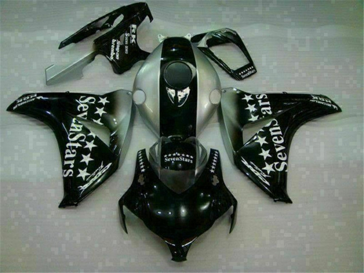 2008-2011 Black Honda CBR1000RR Motorcycle Fairings