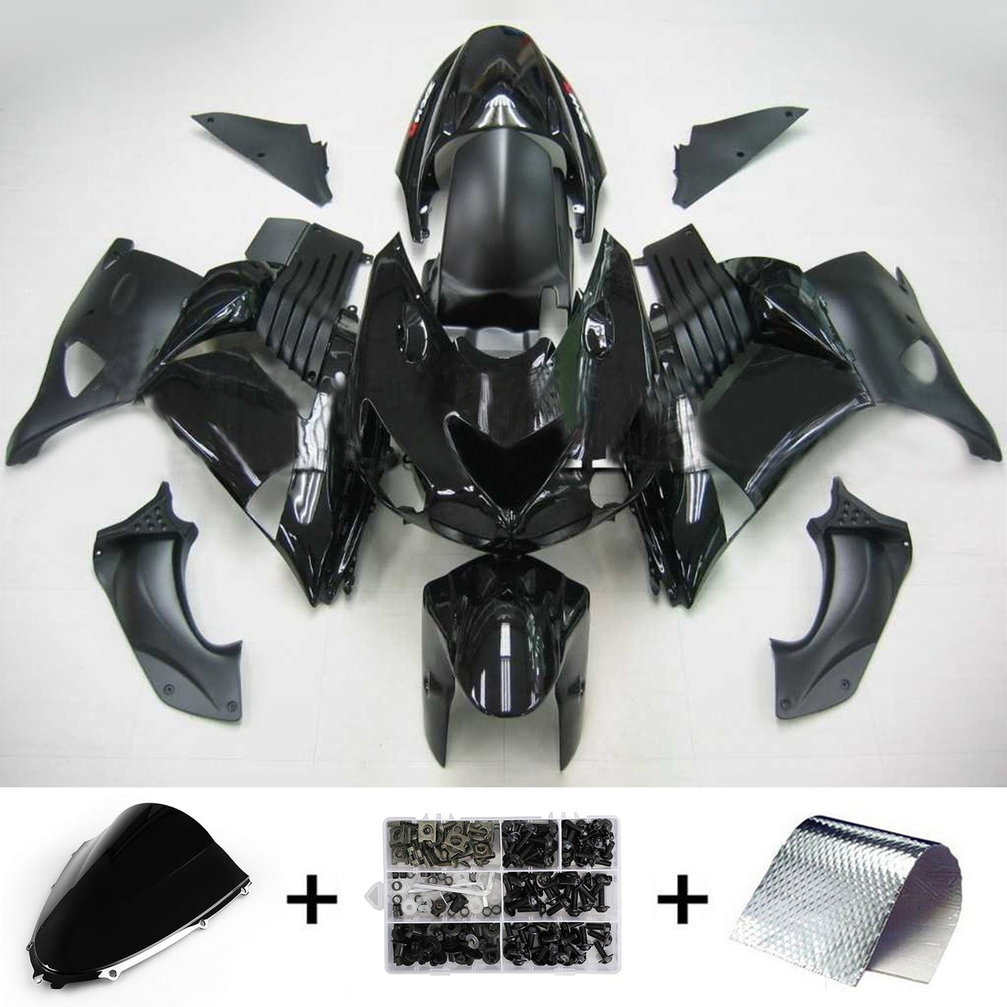 2006-2011 Kawasaki ZX14R Fairing Kit Bodywork Plastic ABS