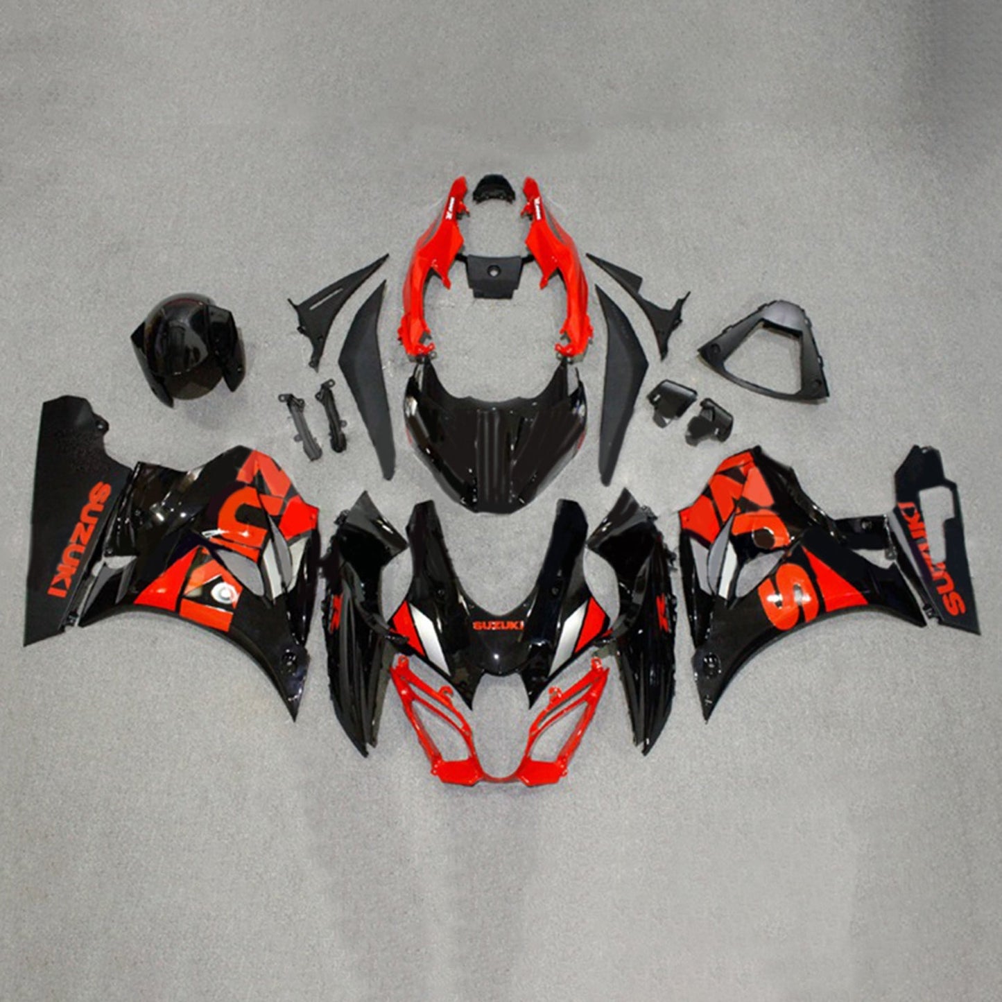 2017-2024 Suzuki GSXR1000 K17 Fairing Kit Bodywork Plastic ABS