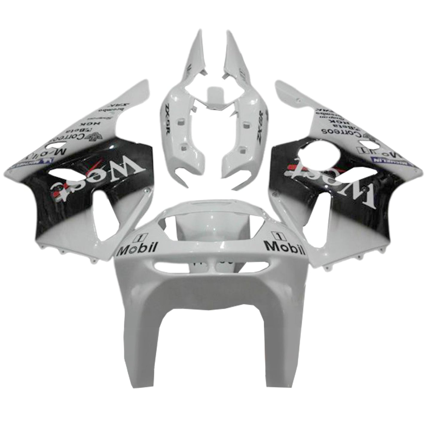 1994-1997 Kawasaki ZX-6R Fairing Kit Bodywork Plastic ABS