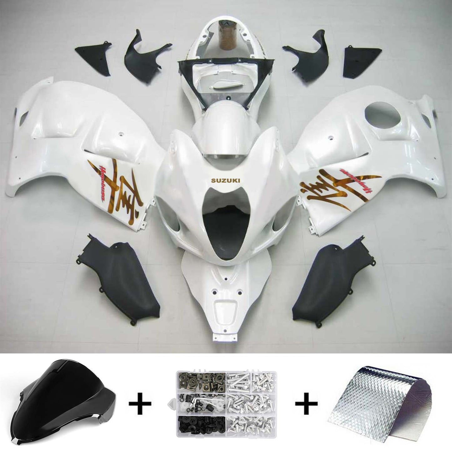 1999-2007 Suzuki Hayabusa GSXR1300 Fairing Kit Bodywork Plastic ABS
