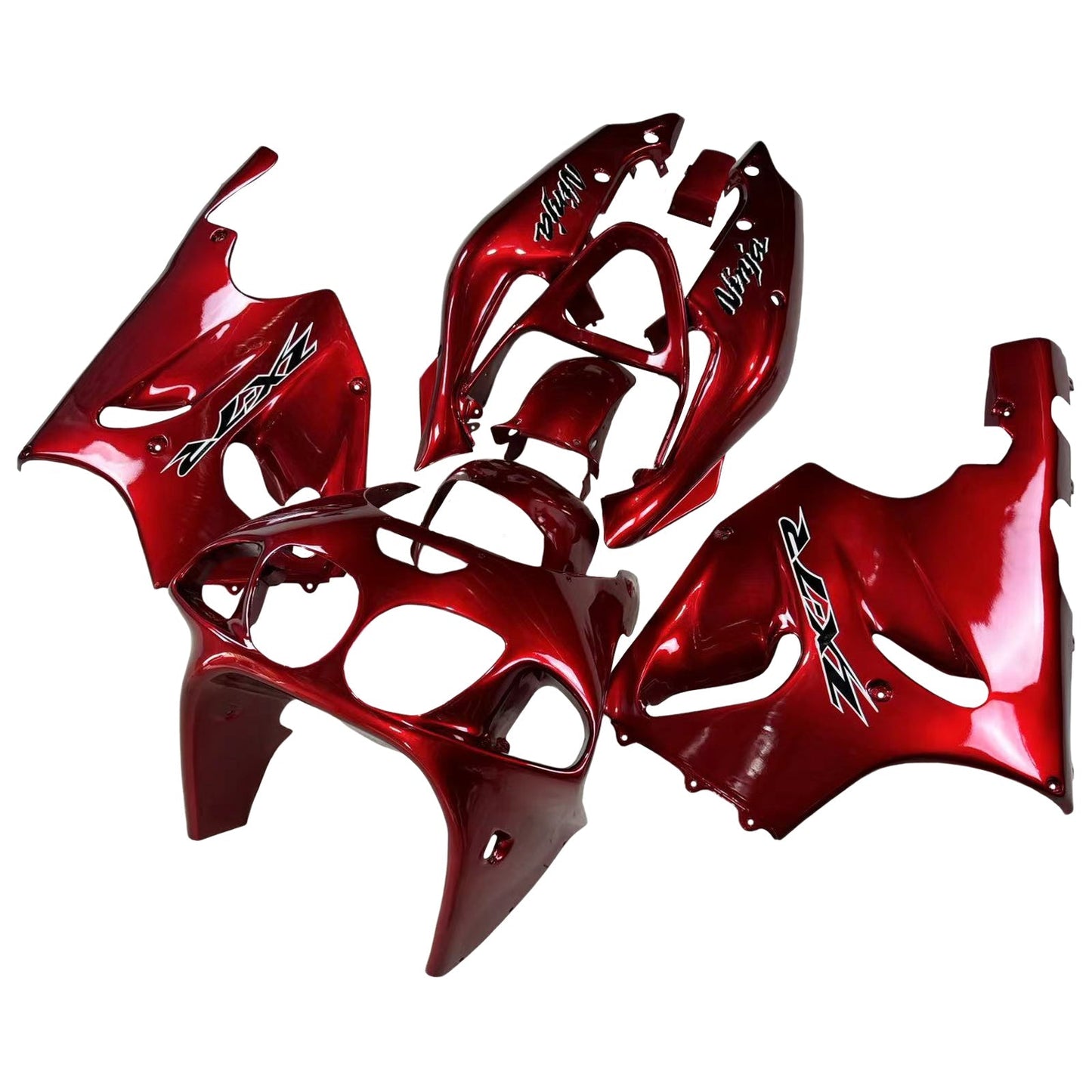 1996-2003 Kawasaki ZX7R Fairing Kit Bodywork Plastic ABS