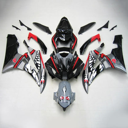 2006-2007 Yamaha YZF 600 R6 Fairing Kit Bodywork Plastic ABS