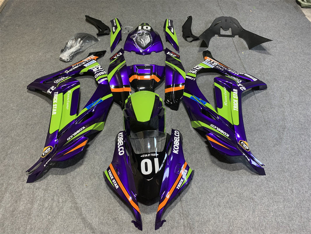2016-2020 Kawasaki ZX10R Fairing Kit Bodywork Plastic ABS