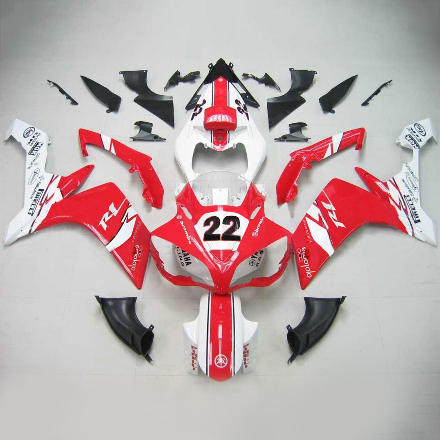 2007-2008 Fairing Kit For Yamaha YZF 1000 R1 Generic