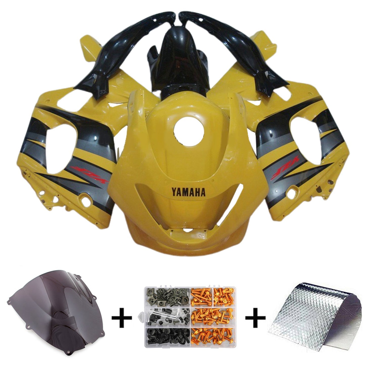 1996-2007 Yamaha YZF 600R Thundercat Fairing Kit Bodywork Plastic ABS