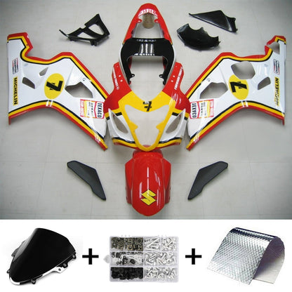 2004-2005 Suzuki GSXR 600/750 Fairing Kit Bodywork Plastic ABS