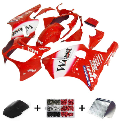 2000-2001 Kawasaki ZX12R Fairing Kit Bodywork Plastic ABS