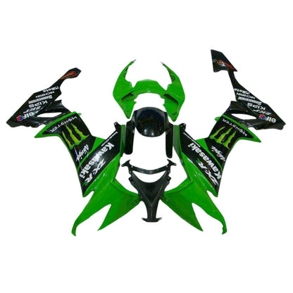 2008-2010 Kawasaki ZX10R Fairing Kit Bodywork Plastic ABS