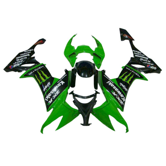 2008-2010 Kawasaki ZX10R Fairing Kit Bodywork Plastic ABS