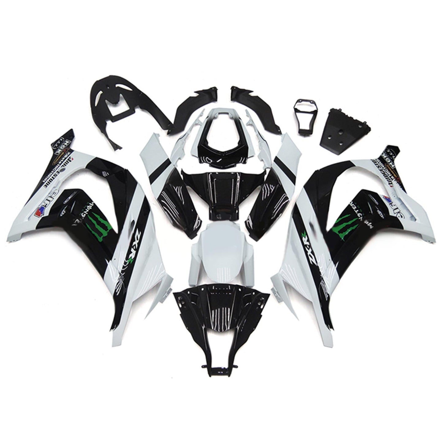2011-2015 Kawasaki ZX10R Fairing Kit Bodywork Plastic ABS