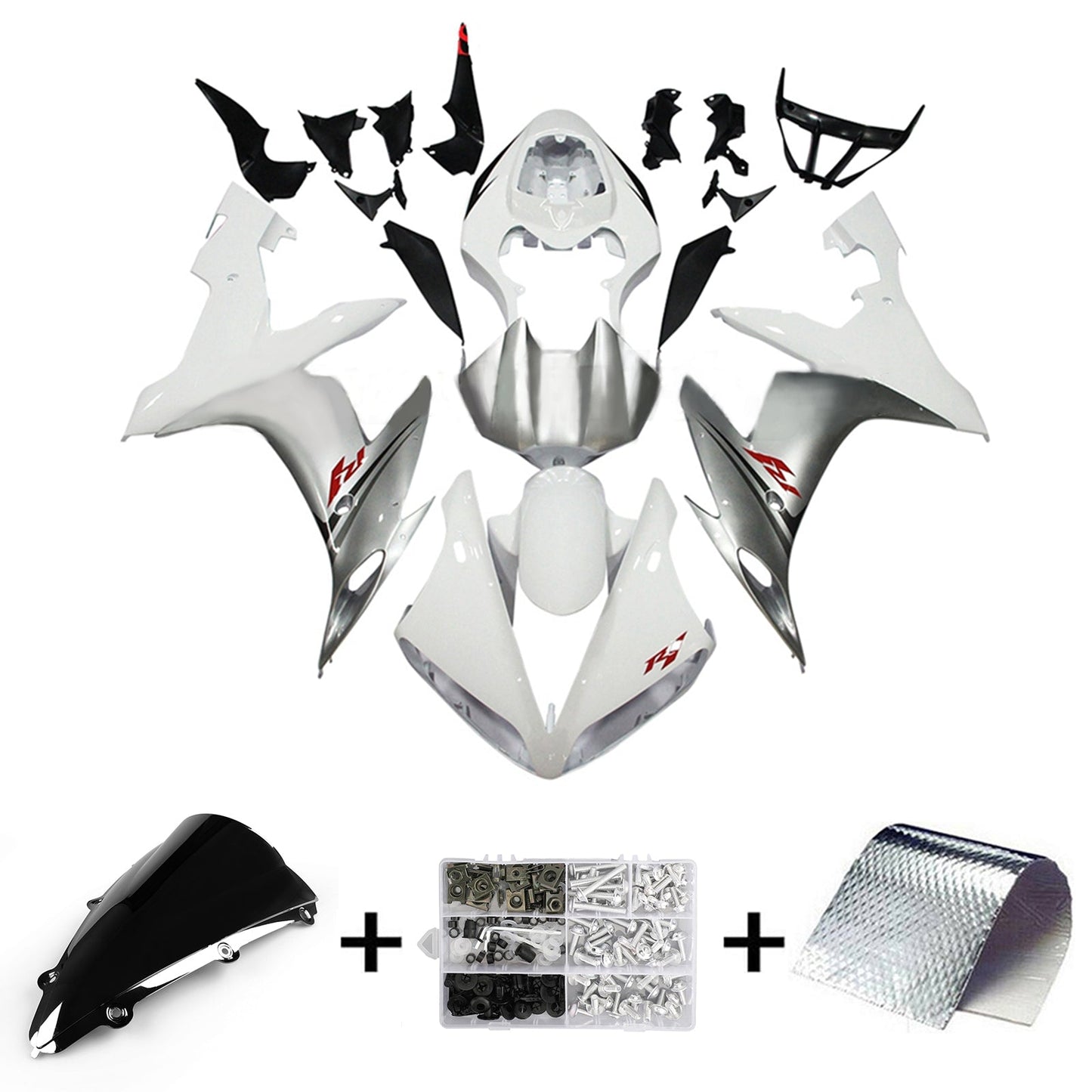 2004-2006 Yamaha YZF 1000 R1 Fairing Kit Bodywork Plastic ABS