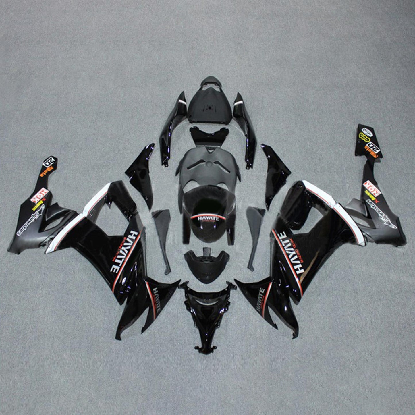 2008-2010 Kawasaki ZX10R Fairing Kit Bodywork Plastic ABS