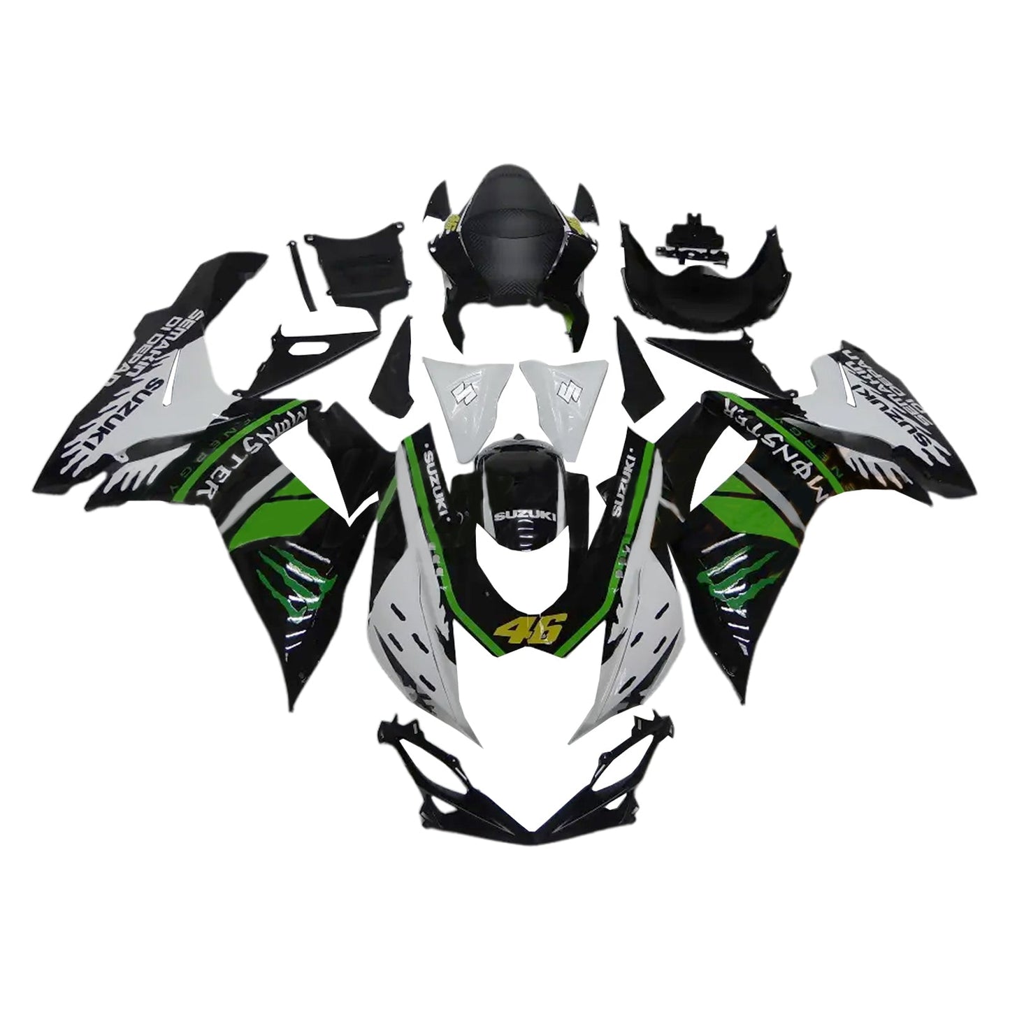 2011-2025 Suzuki GSXR 600/750 K11 Fairing Kit Bodywork Plastic ABS