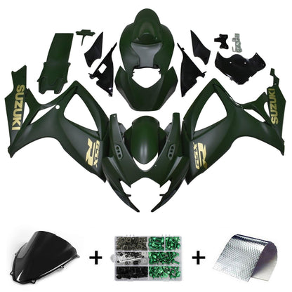 2006-2007 Suzuki GSXR 600/750 K6 Fairing Kit Bodywork Plastic ABS