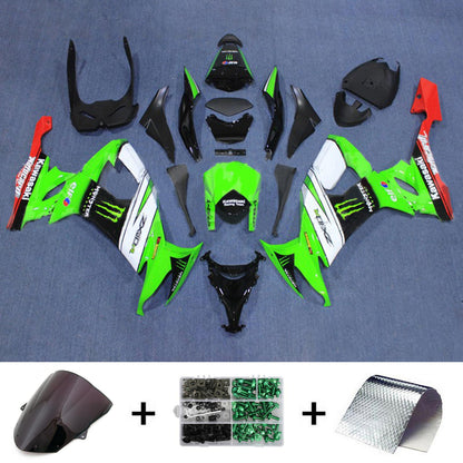 2008-2010 Kawasaki ZX10R Fairing Kit Bodywork Plastic ABS