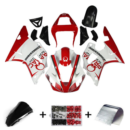 2000-2001 Yamaha YZF 1000 R1 Fairing Kit Bodywork Plastic ABS