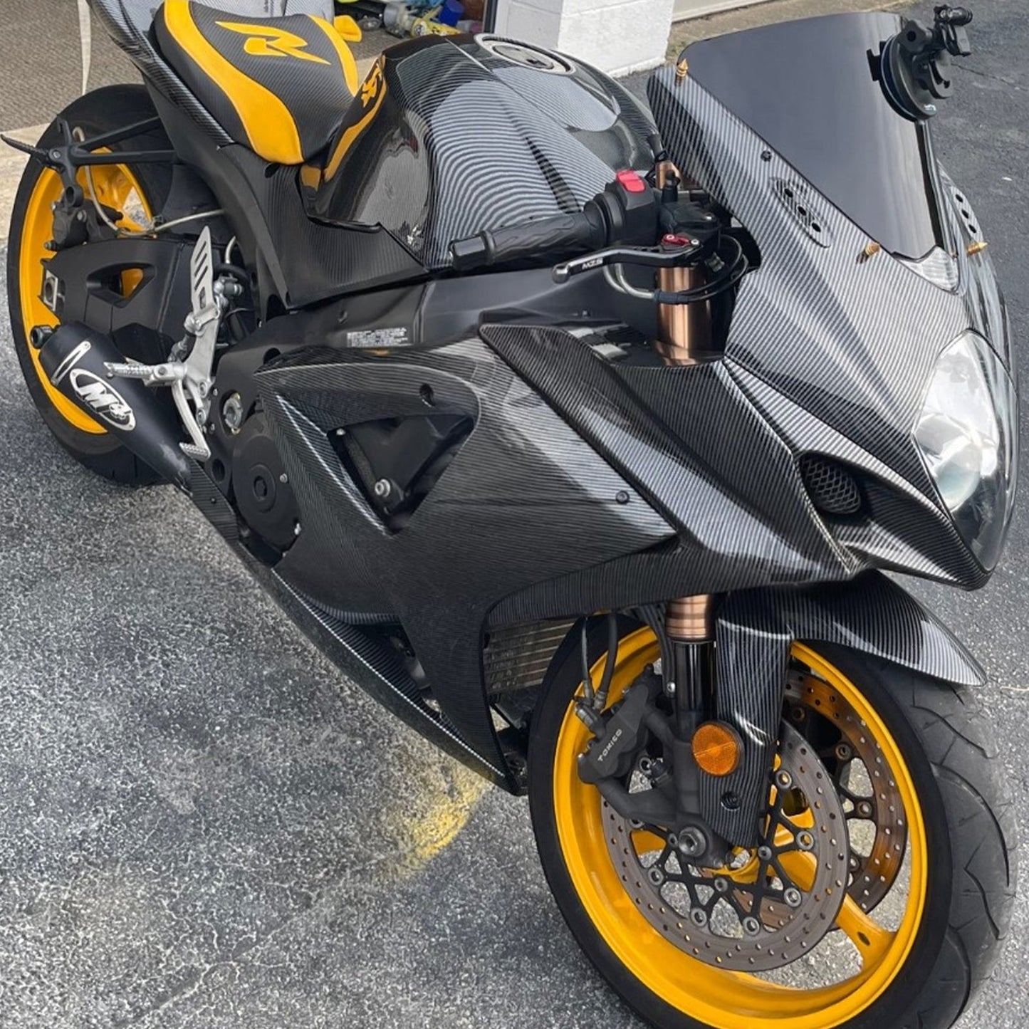 2007-2008 Injection Fairing Kit Bodywork Plastic ABS For Suzuki GSXR1000 K7