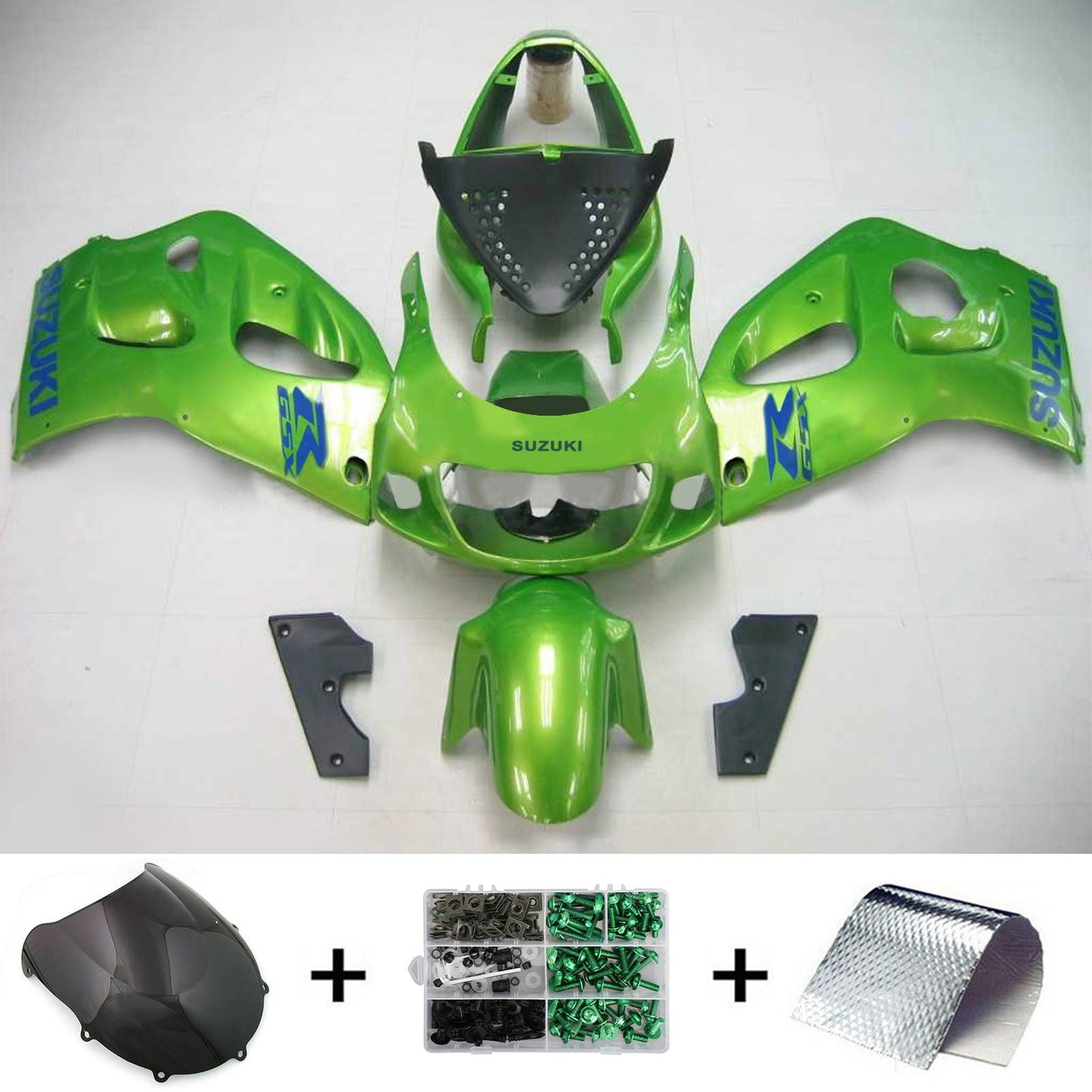 1996-2000 Suzuki GSXR 600/750 Fairing Kit Bodywork Plastic ABS