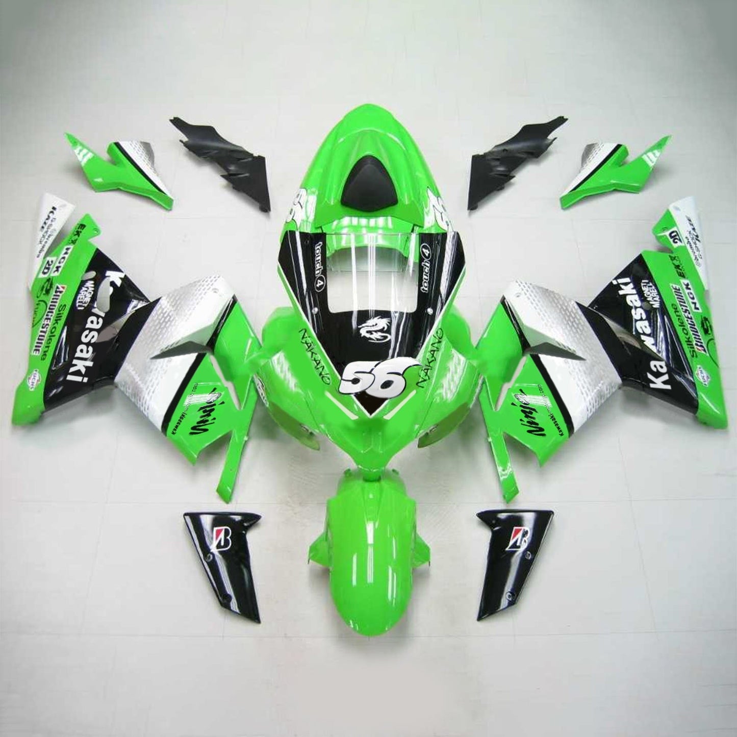 2004-2005 Fairing Kit For Kawasaki ZX10R Generic