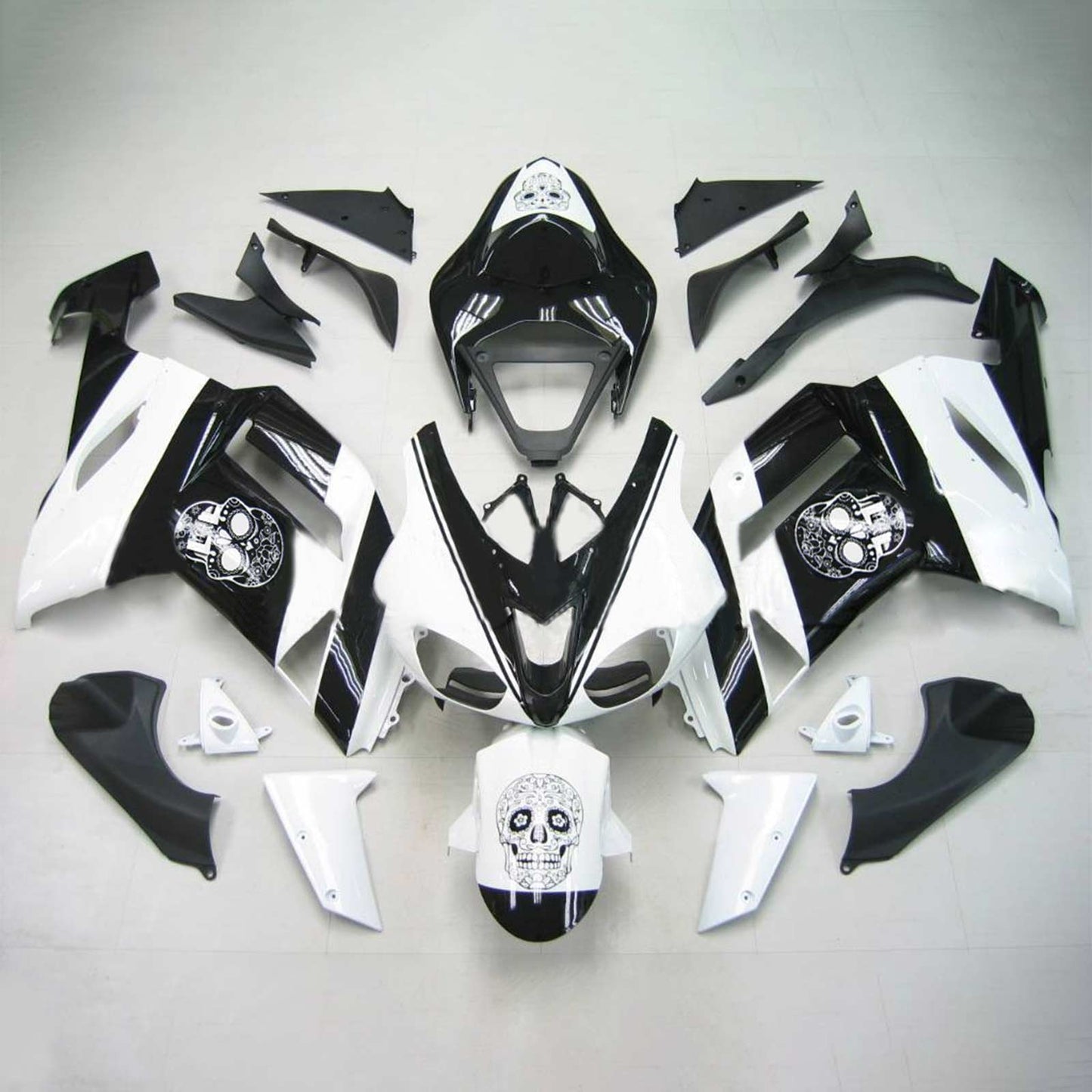 2007-2008 Fairing Kit For Kawasaki ZX6R 636 Generic