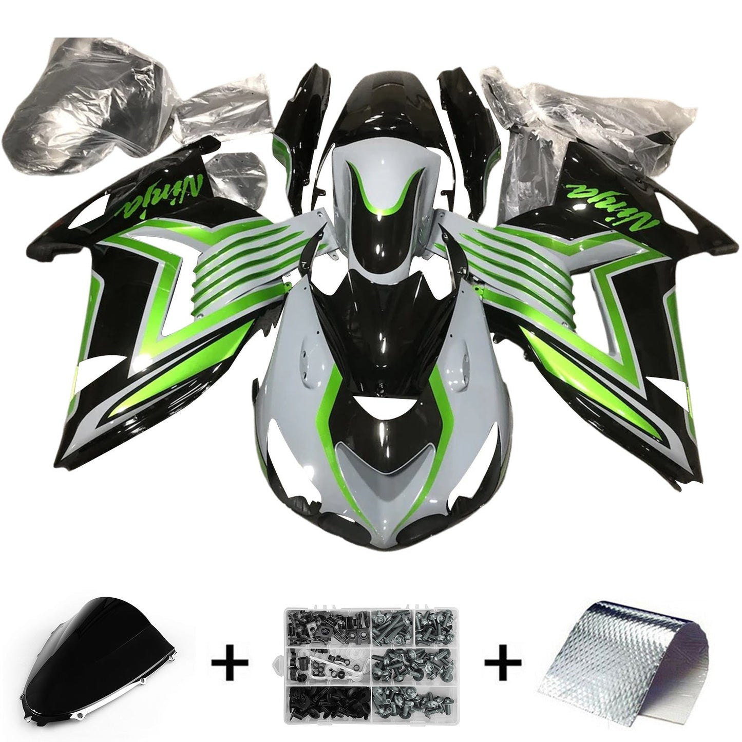 2012-2022 Kawasaki ZX14R ZZR1400 Fairing Kit Bodywork