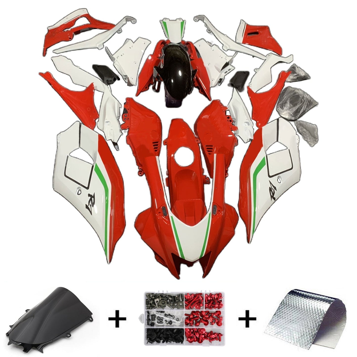 2021-2025 Yamaha YZF-R7 Fairing Kit Bodywork Plastic ABS