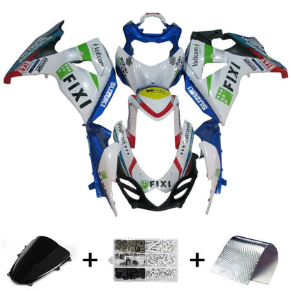 2009-2016 Suzuki GSXR1000 K9 Fairing Kit Bodywork Plastic ABS