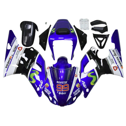 1998-1999 Yamaha YZF-R1 Fairing Kit Bodywork Plastic ABS