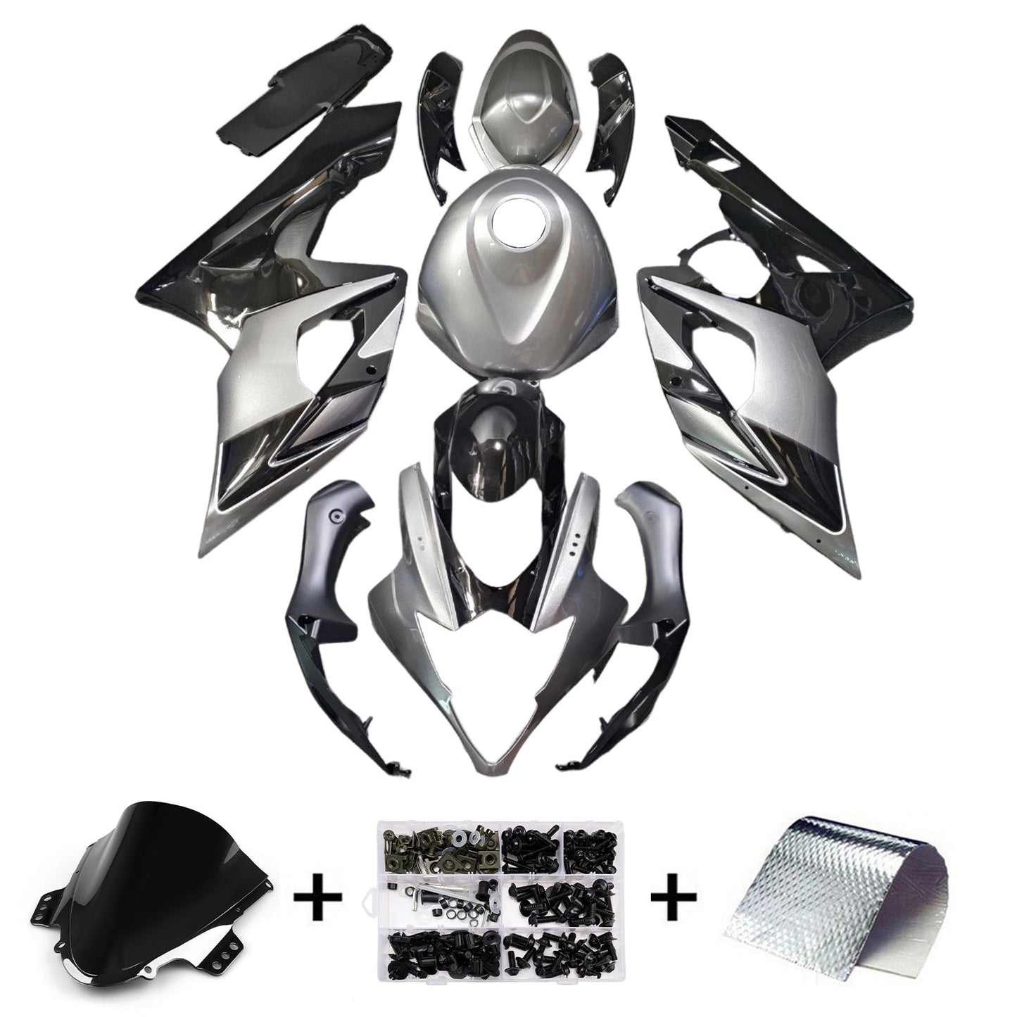 2005-2006 Injection Fairing Kit Bodywork Plastic ABS For Suzuki GSXR1000 K5