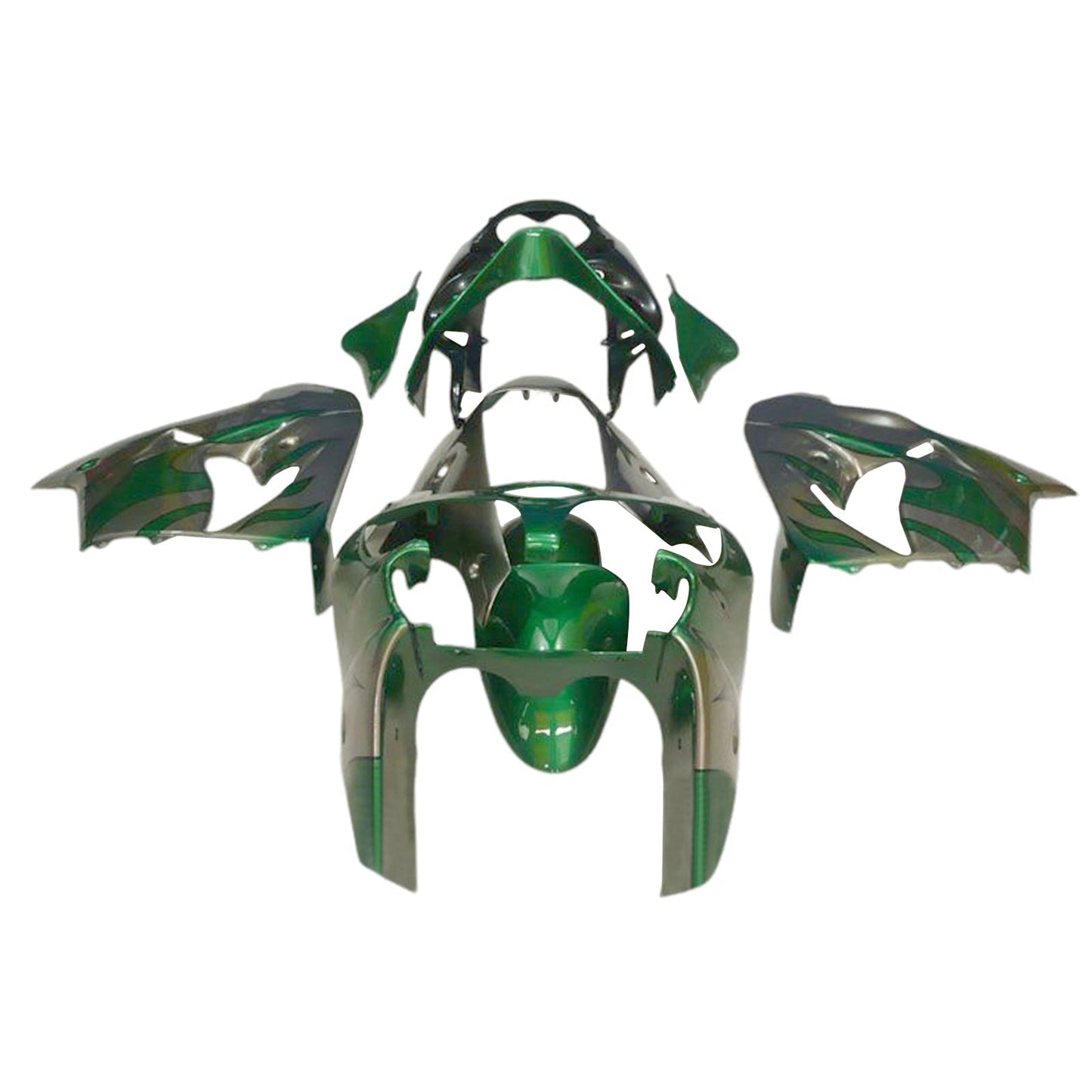 2000-2001 Kawasaki ZX9R Fairing Kit Bodywork Plastic ABS