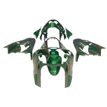 2000-2001 Kawasaki ZX9R Fairing Kit Bodywork Plastic ABS
