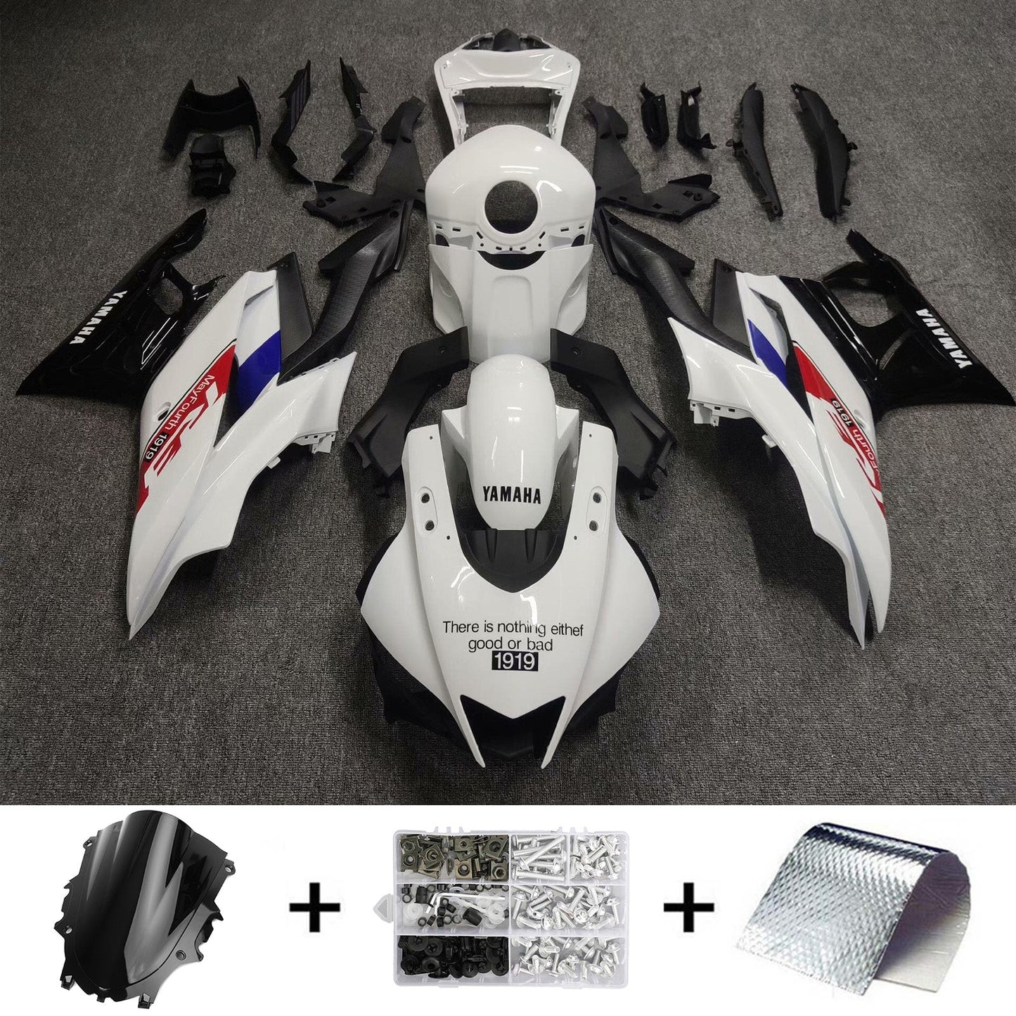 2022-2024 Yamaha YZF-R3 R25 Fairing Kit Bodywork Plastic ABS
