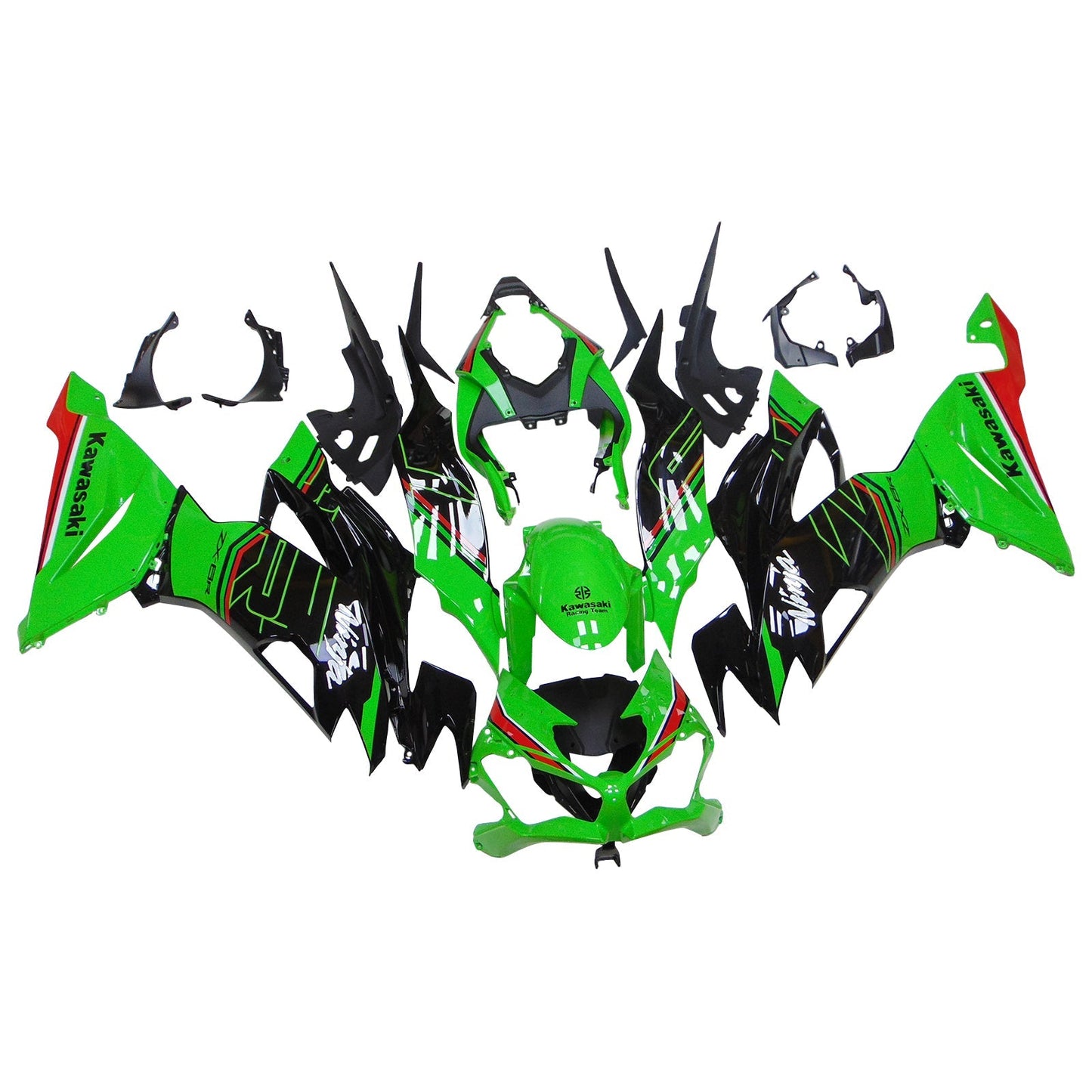 2019-2023 Kawasaki ZX6R Fairing Kit Bodywork Plastic ABS