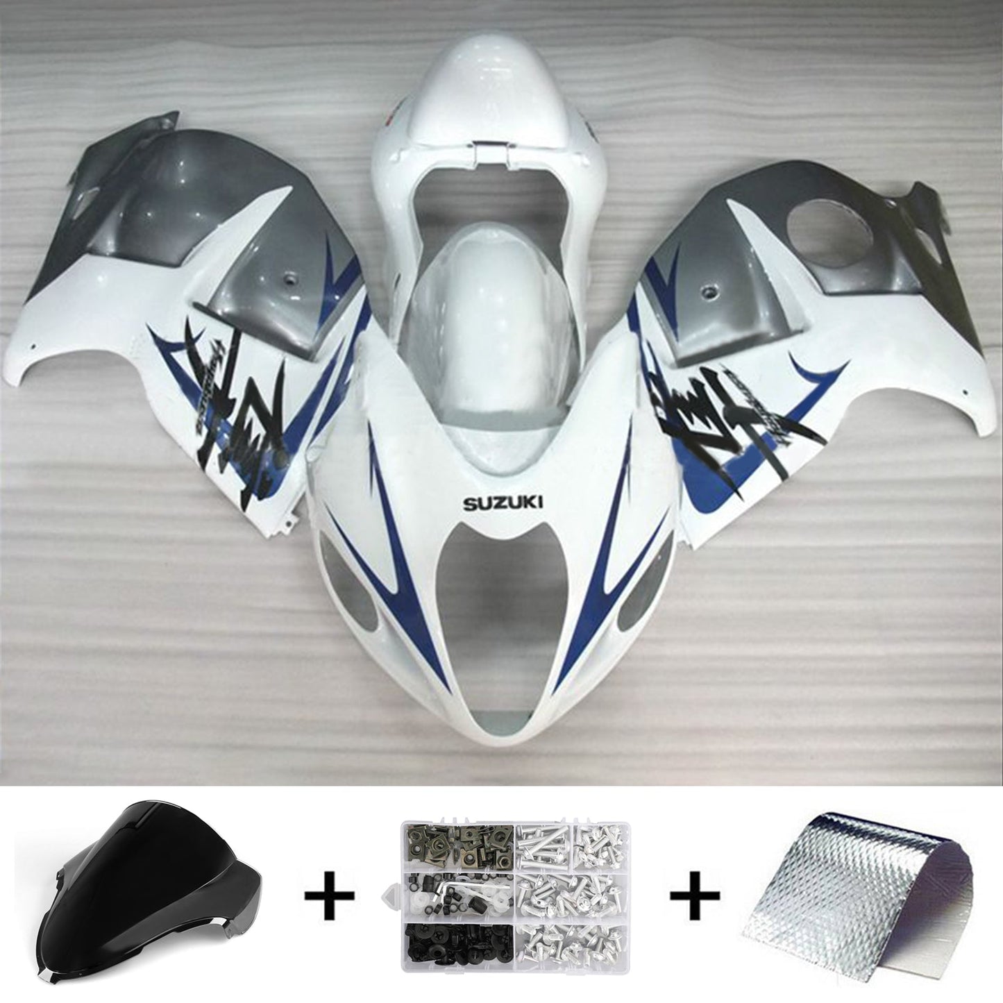1999-2007 Suzuki Hayabusa GSX1300R Fairing Kit Bodywork Plastic ABS