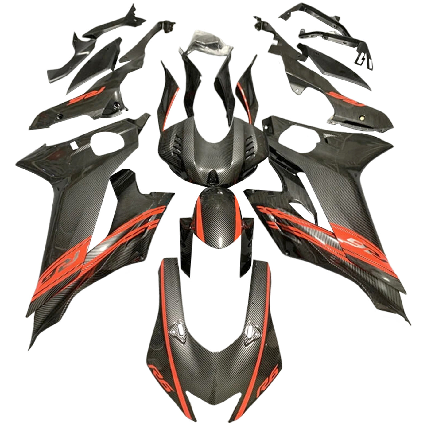 2017-2023 Yamaha YZF-R6 Fairing Kit Bodywork Plastic ABS