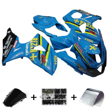 2009-2016 Suzuki GSXR1000 K9 Fairing Kit Bodywork Plastic ABS