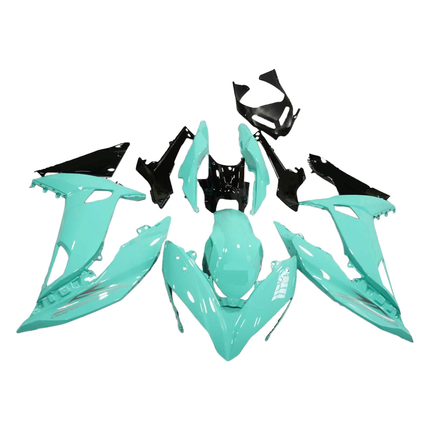 2017-2019 Kawasaki ER6F/Ninja650R Fairing Kit Bodywork Plastic ABS